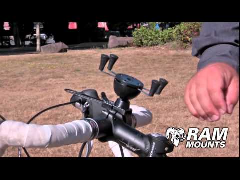 RAM Bicycle Mount RAM® EZ On Off™ and RAM® EZ Strap™ Comparison