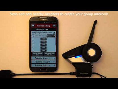 Sena 20S Evo Bluetooth Comm System with HD Speaker
