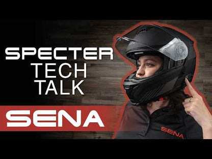 Sena Specter Smart Modular Touring Helmet - Matte Black