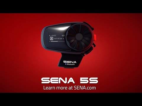 The Sena 5S: 2-Way Motorcycle Communication video 