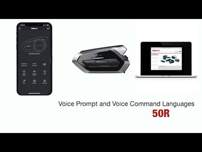 Sena 50R Low Profile Comm System with Sound by Harman Kardon (Single)
