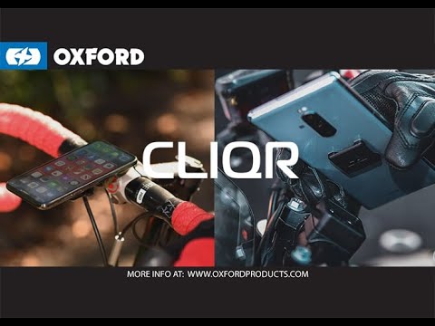 The Oxford CLIQR phone mount range - The ultimate way to securely mount your device. 