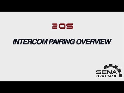 Sena 20S Evo Bluetooth Comm System with HD Speaker