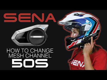 Sena 50R Low Profile Comm System with Sound by Harman Kardon (Single)