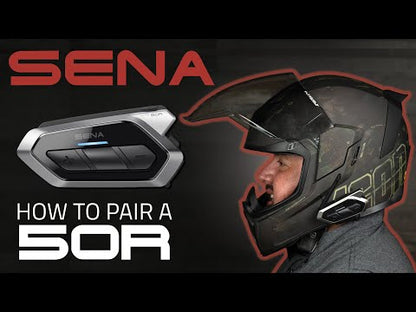 Sena 50R Low Profile Comm System with Sound by Harman Kardon (Single)