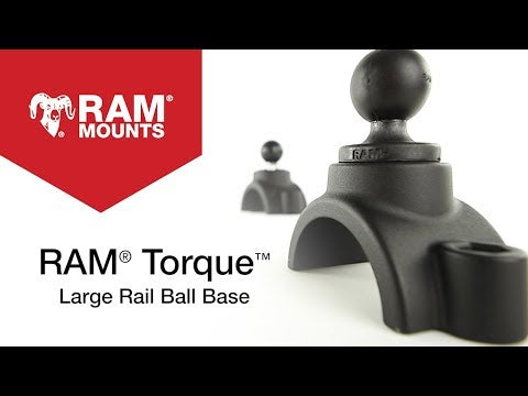 RAM® Torque™ Rail Mounts for ATVs UTVs and Off-Road Vehicles