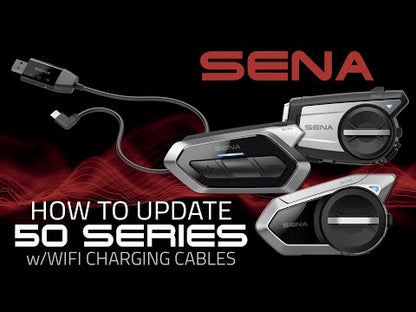 How to Update SENA 50 Series Via WiFi Charging Cable