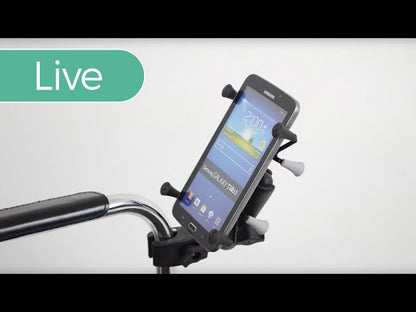 RAM Wheelchair Mount and Universal SmartPhone X-Grip Cradle