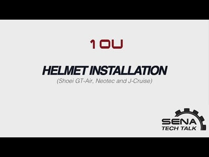 Sena 10U Bluetooth Comm System with Remote Control Arai