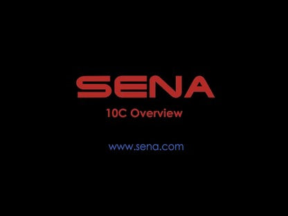 Sena 10C EVO Intercom HD with 4k Camera and 1.6km Range (single unit)