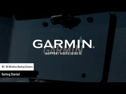 Garmin BC 50 Wireless Backup Camera with Number Plate Mount