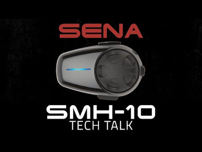 Sena SMH10 Intercom -  Low Profile 900m Range - Single Unit