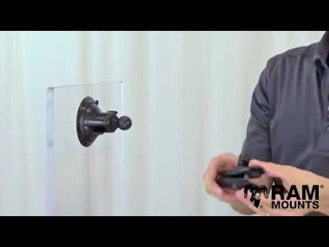 RAM Twist Lock Suction Cup Ball Base