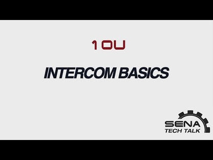 Sena 10U Bluetooth Comm System with Remote Control Arai