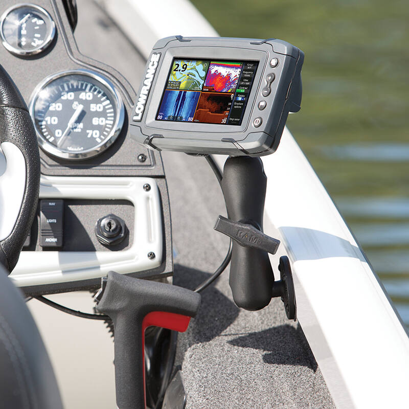 RAM Marine Lowrance Electronics Base - "RUGGED USE"