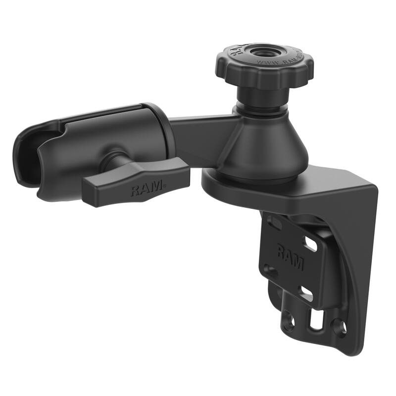 RAM Marine Swing Arm with Swivel Socket Arm -  Vertical Mount