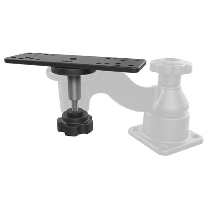 RAM Marine Swing Arm - Double with Horizontal Base for Fishfinders & Plotters