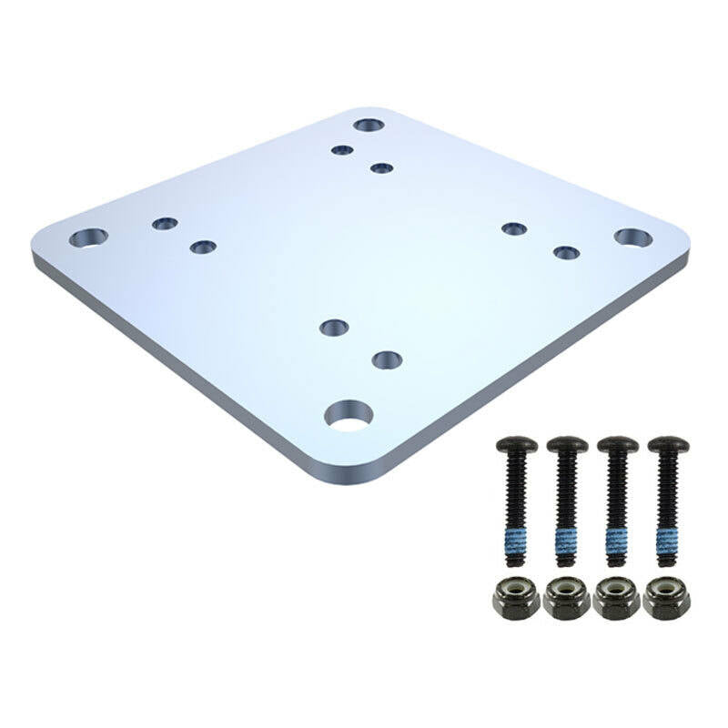 RAM Double Ball Mount with Round Base Plate and backing plate - C Series