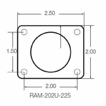ram-202u-225 hole patterns