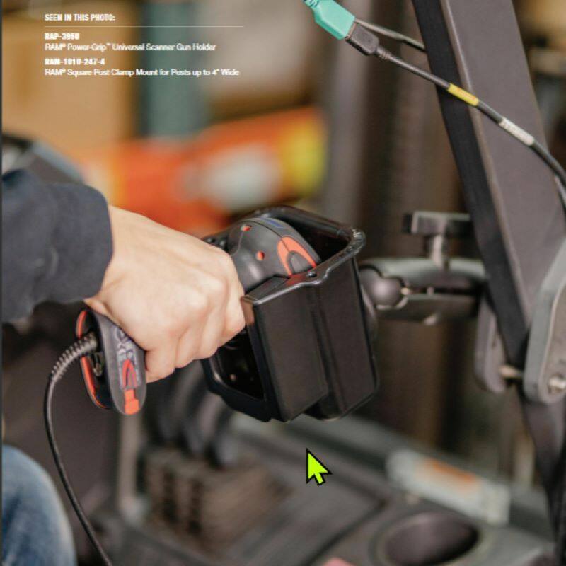 RAM Scanner Gun Holder - Power-Grip Universal Holder - with Square Pos ...