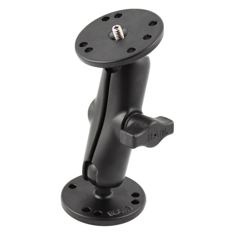 RAM Camera Mount  (1/4"-20 Male Thread) - Medium Arm & Round Base