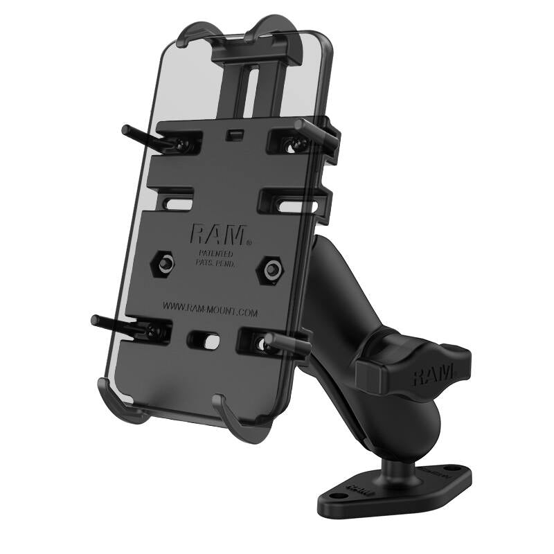 RAM Quick-Grip Universal SmartPhone Cradle - with Diamond Bases & Arm