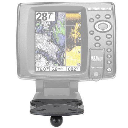 RAM Marine Humminbird / Lowrance "LIGHT USE" Electronic Mount - Composite