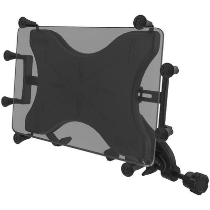 RAM X-Grip Universal Cradle for 10" Tablets with Yoke Clamp Mount