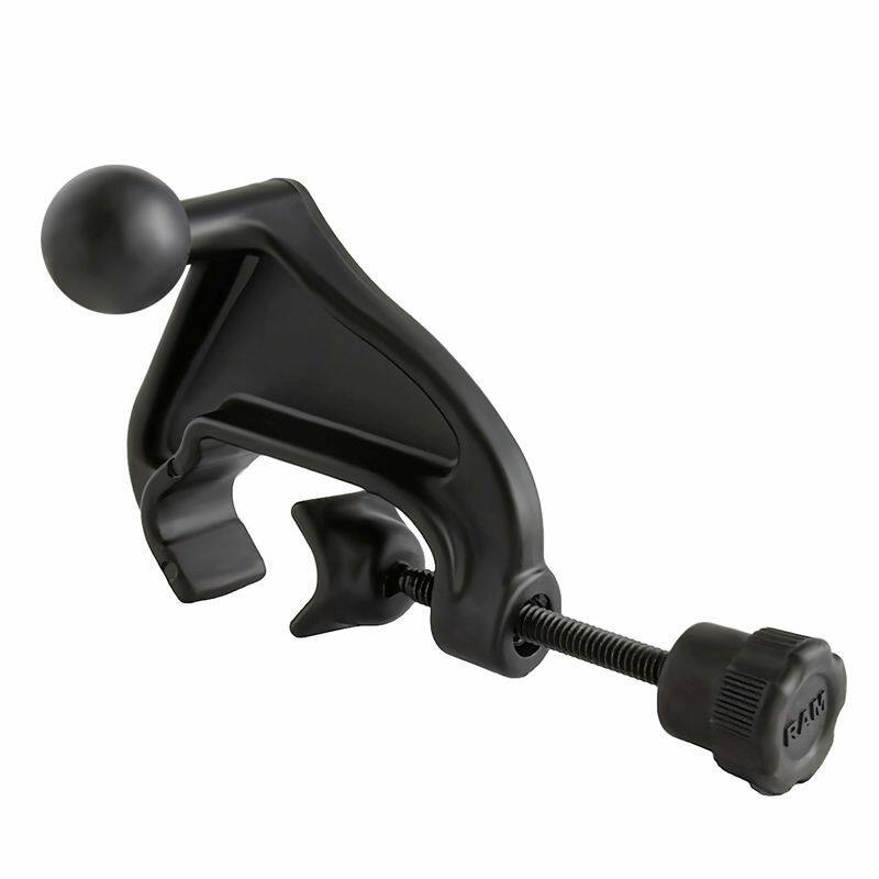 RAM Yoke Clamp Base with Round Plate - Short Arm