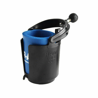 RAM Drink Holder - Self-Leveling with 1" Ball & Cozy