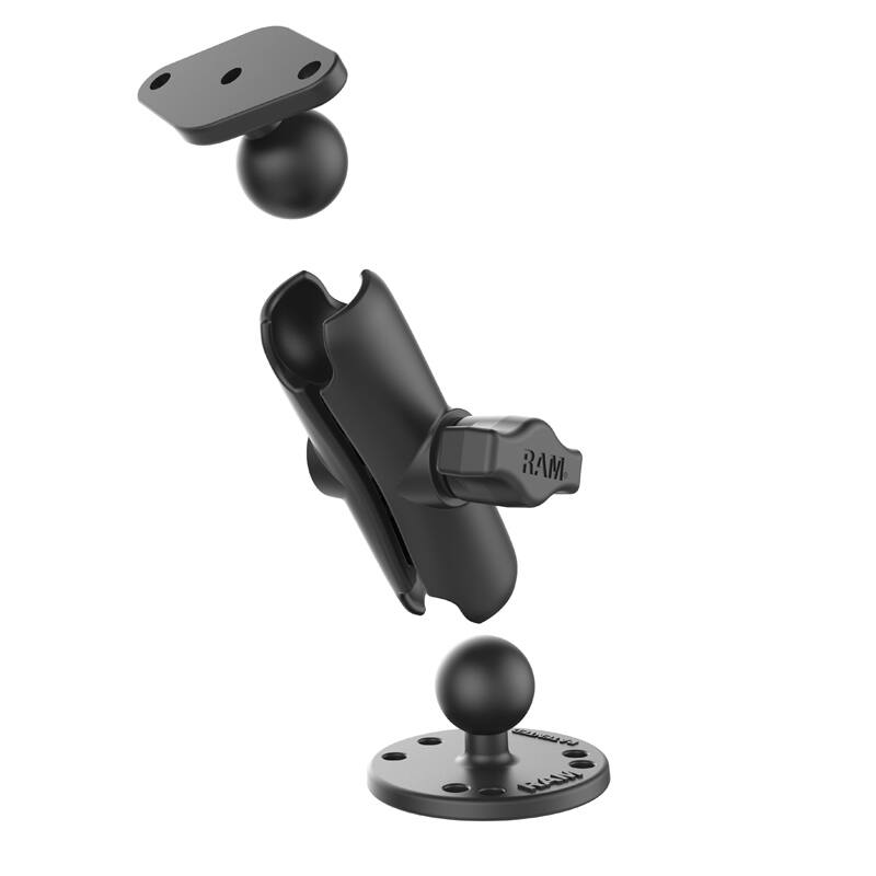 RAM Garmin Cradle - Rino 610, 650 & 655t with Flat Surface Mount