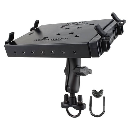 RAM Tough-Tray II - Universal Tablet & Netbook Holder with U-Bolt Rail Base