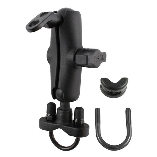 RAM U-Bolt Rail Handlebar Base and 9mm Hole Base - Medium Arm