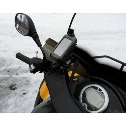 RAM-B-149Z-GA31U RAM® Handlebar U-Bolt Double Ball Mount for Garmin Oregon Series installed 