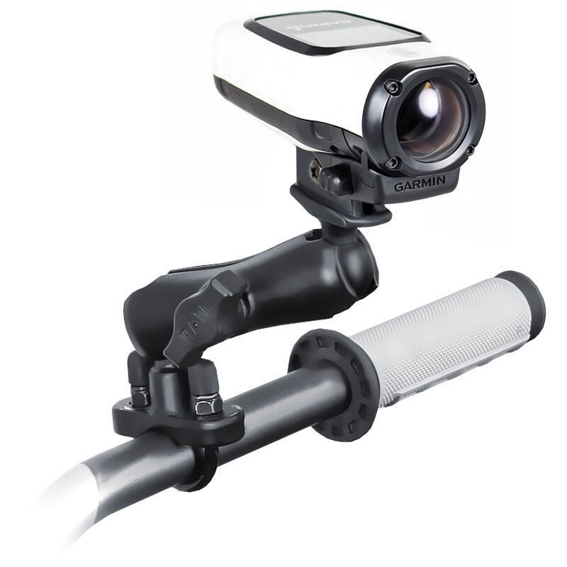 RAM Action Camera / Garmin Virb mount with U-Bolt Handlebar Base