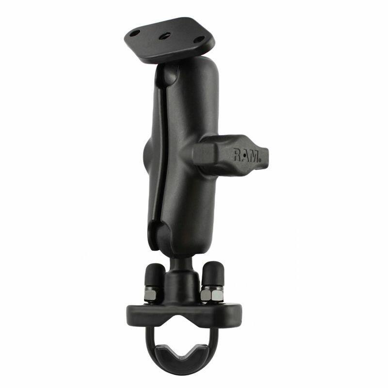 RAM Finger Grip - Universal Phone / Radio Cradle with Handlebar Base Short Arm