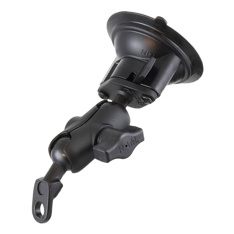 RAM-B-166-A-272U RAM Suction Cup Base - with 9mm Hole Base - Short Arm