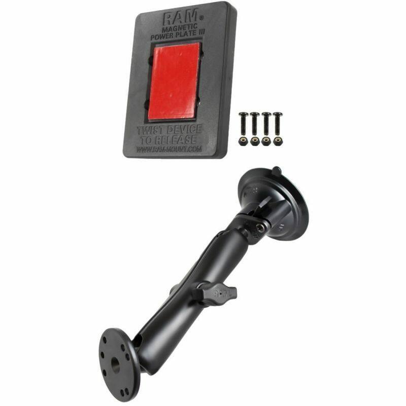 RAM Radar Detector Mount - Suction Cup Base - Long Arm