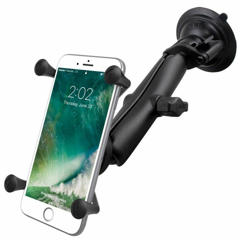 RAM X-Grip Universal Phablet Cradle - Suction Cup Base & Long Arm