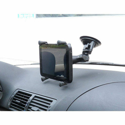 RAM-B-166-UN8U RAM® X-Grip® with RAM® Twist-Lock™ Suction Cup Mount for 7"-8" Tablets - on windscreen 