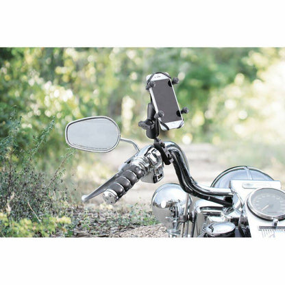 RAM X-Grip Universal Phablet Cradle with Brake/Clutch Clamp / U-Bolt Mount