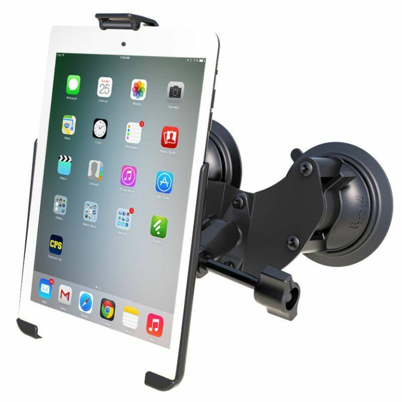 RAM-B-189-AP14-ALA1-KRU RAM® EZ-Roll'r™ with RAM® Twist-Lock™ Dual Suction for iPad mini 1-3