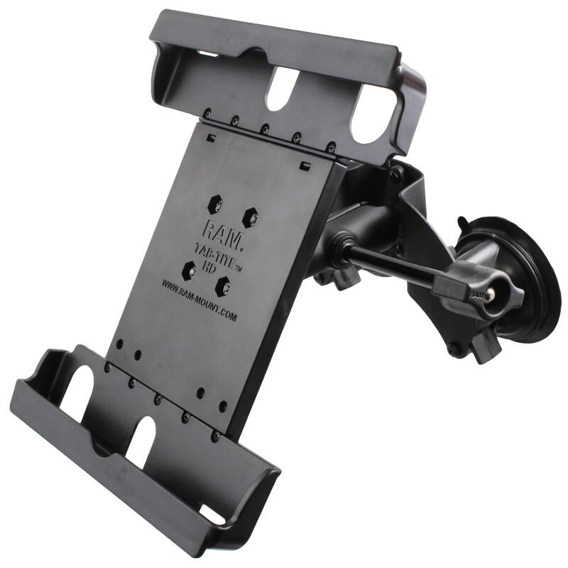 RAM-B-189-TAB20-ALA1-KRU RAM Tab-Tite cradle with Dual Suction Cup and Retention Arm