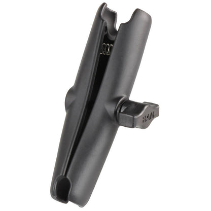 RAM Double Socket Arm with Round Base - B Series 1" Ball - Long length