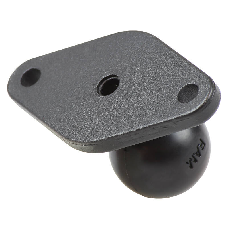 RAM Double Socket Arm with Diamond Base Plate - B Series (1" Ball) - Short