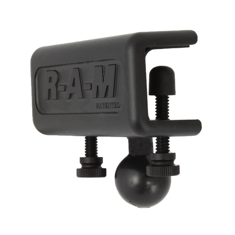 RAM Camera Mount (1/4"-20) with Glareshield Clamp and Double Socket Arm