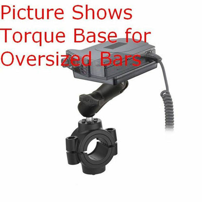 RAM Radar Detector Mount - Power Plate & Torque Base (Medium) - Short Arm