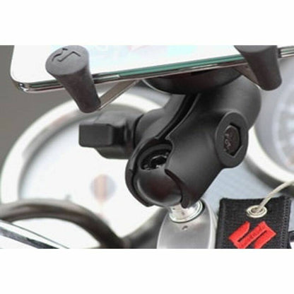 RAM X-Grip Universal Smartphone Cradle - M8 Handlebar Clamp and Short Arm