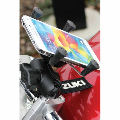 RAM X-Grip Universal Smartphone Cradle - M8 Handlebar Clamp and Short Arm