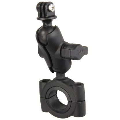 RAM Action Camera / GoPro Mount with Torque Base (Large Bars) and Short Arm